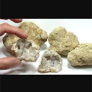 Break your own Whole TRANCAS GEODES 1Lb  Natural Hollow Crystal Specimens
